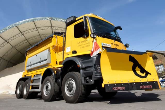 The Beast will soon be treating Lincolnshire roads in the winter season EMN-161118-105407001