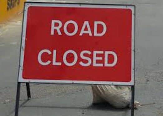 Road closed