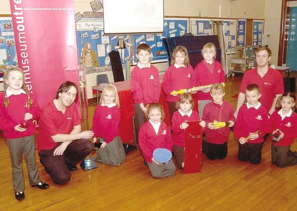 Wyberton Primary School welcoming outreach officers from the Science Museum of London in January 2007.