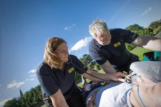 Record demand : Responders from Horncastle -based Lives in action