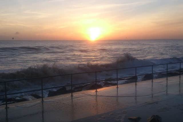 There are fears of flooding along the coast.
