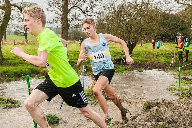 Archie Rainbow finished third in the under 15 boys' race Picture: Adrian Royle EMN-170116-172628002