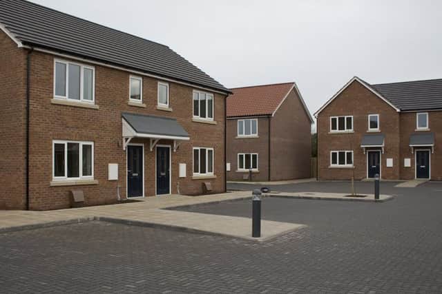 Energy efficient Passivaus design at Welchman Way, Heckington. EMN-170117-141153001