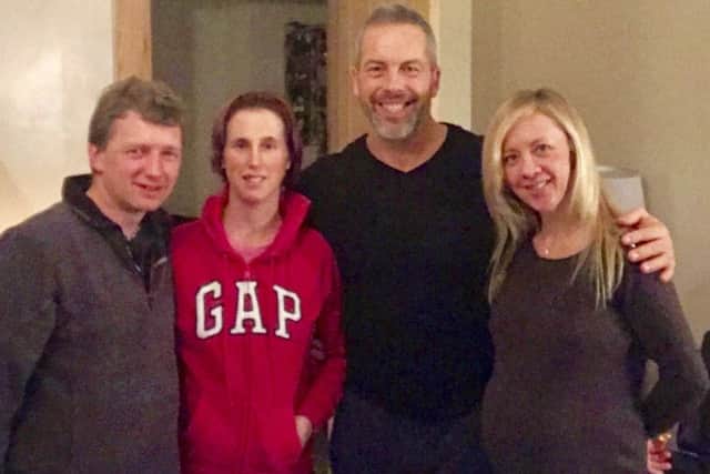 The event organising team. From left - Dan Couzens, Kim Miller, Brad Olson and Rachel Horn. EMN-170119-173733001