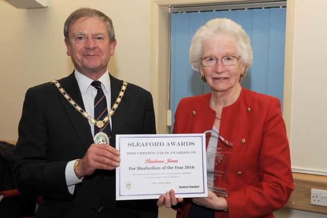 Sleaford Awards 2016 organised by Sleaford Town Council and Sleaford Standard. EMN-170119-161005001