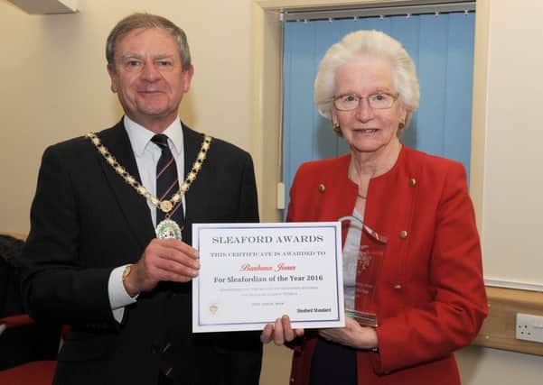 Sleaford Awards 2016 organised by Sleaford Town Council and Sleaford Standard. EMN-170119-161005001