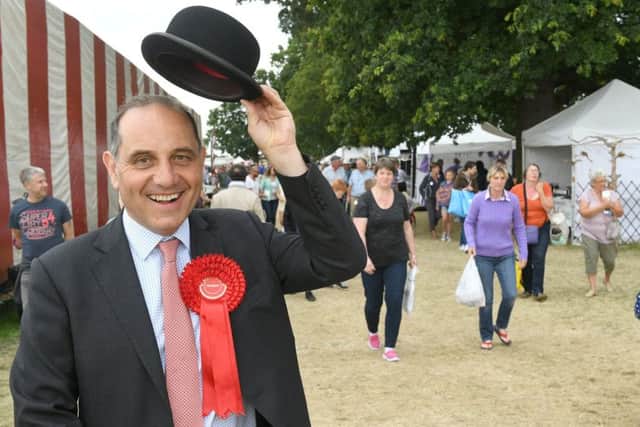 Hat's off for the 150th Heckington Show! Chairman Charles Pinchbeck celebrating last year's event, looking forward to this milestone. EMN-170120-100724001