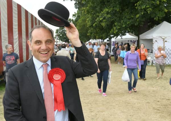 Hat's off for the 150th Heckington Show! Chairman Charles Pinchbeck celebrating last year's event, looking forward to this milestone. EMN-170120-100724001