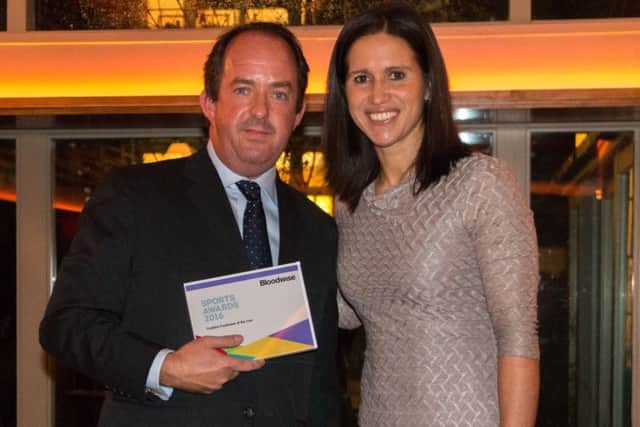 Philip Would received his award from Olympian Anna Hemmings EMN-170125-112537001