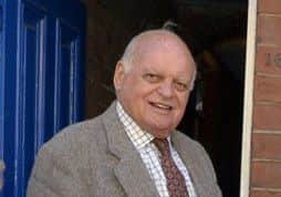 Former local MP, Sir Peter Tapsell celebrates his 87th birthday this week