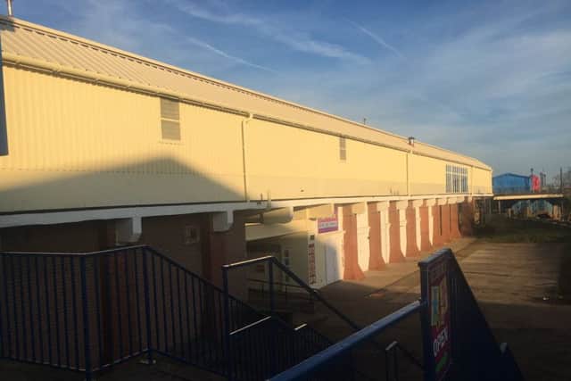 A section of Skegness Pier now has a new roof. ANL-170130-173154001