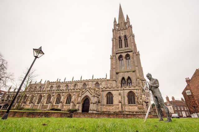 St James' Church in Louth.