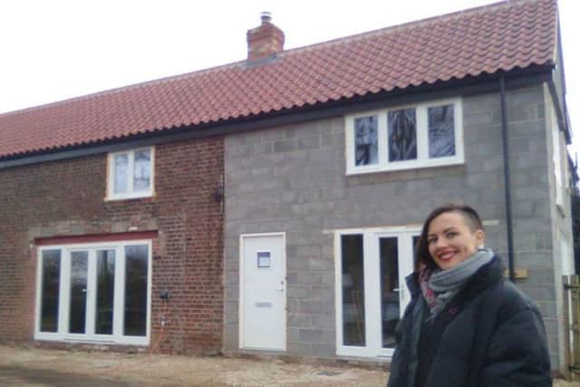 Ellouise Hempstead and her barn conversion project at Martin. EMN-170123-195702001
