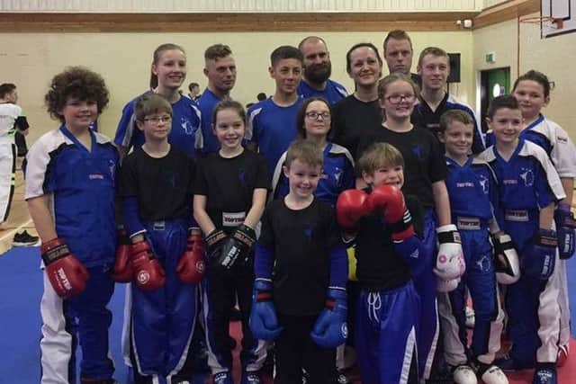 Fighters at the Daz Ellis event.