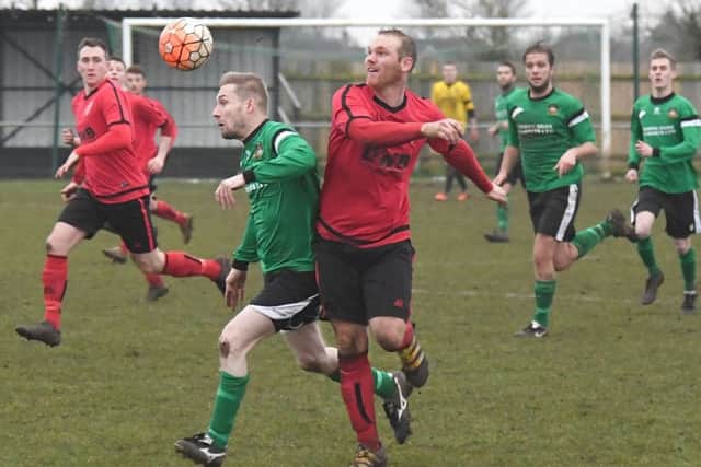 Jamie Shaw is also Sleaford Town's club secretary