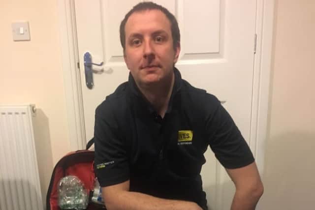 Caistor LIVES co-ordinator and trainer Luke Kireia EMN-170124-111730001