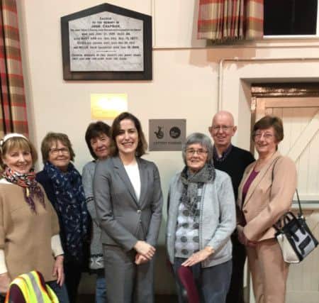 Victoria Atkins MP attended the re-opening of Maltby le Marsh Village Hall.
