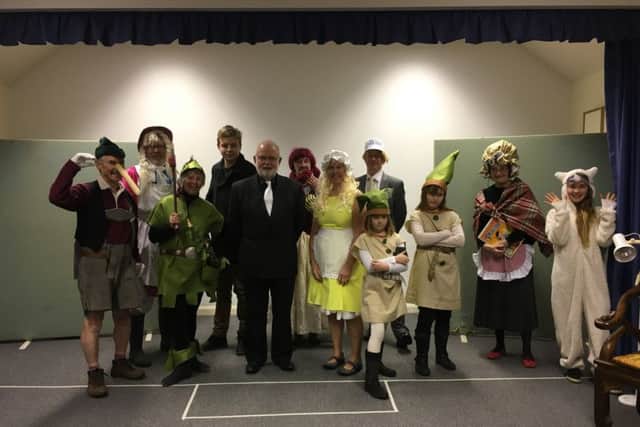 The cast of the 2017 Pickworth Pantomime. EMN-170130-093521001