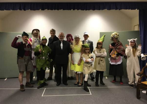 The cast of the 2017 Pickworth Pantomime. EMN-170130-093521001