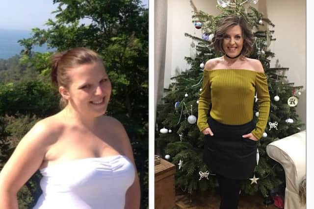 Steph Megan Long has lost over five and half stone.