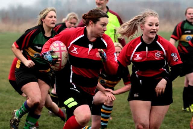 Sleaford Ladies reformed in 2015 and are braced for league rugby next season EMN-170131-094355002