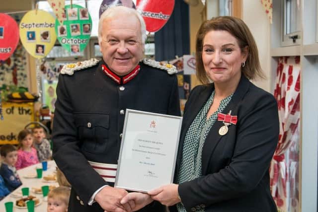 Nicky Batt receives BEM from Lord Lieutenant
Mr Toby Jones. EMN-170302-152157001