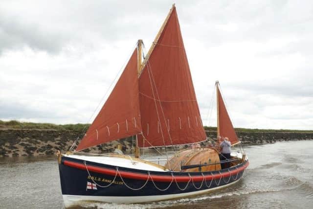 The Anne Allen back on open waters. Photo: John Holland