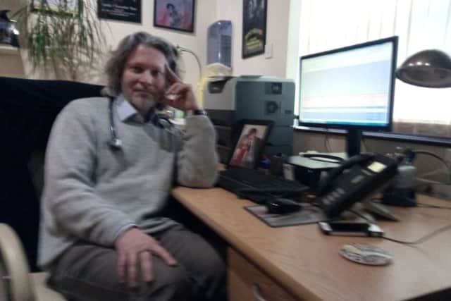 Dr James Howarth at his surgery in Spilsby. ANL-170131-095232001