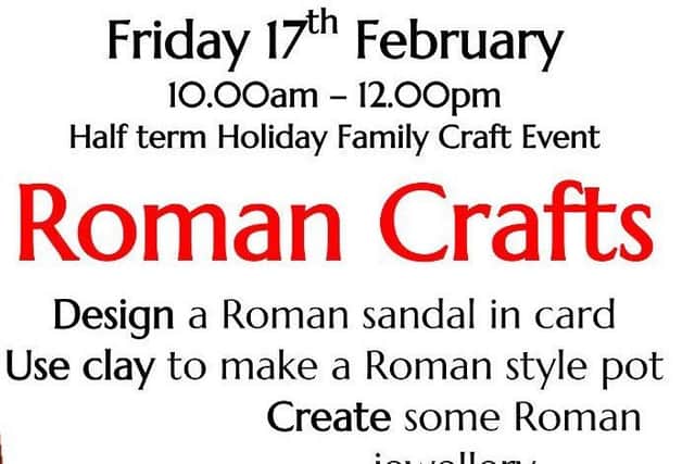 Roman crafts at Rasen Library EMN-170602-075909001