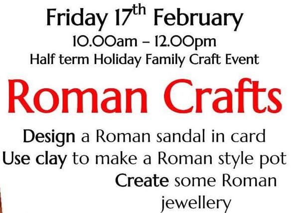 Roman crafts at Rasen Library EMN-170602-075909001
