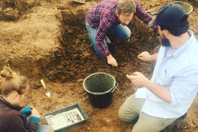 The archaeological work undertaken in Little Carlton is now up for an award.
