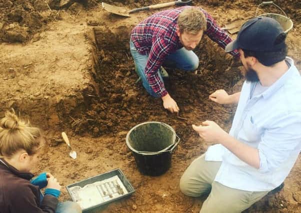 The archaeological work undertaken in Little Carlton is now up for an award.