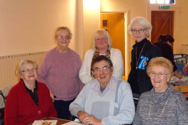 Louth's dementia cafe received a surprise visit from the High Sheriff of Lincolnshire.