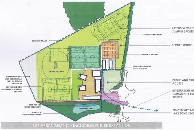 A map layout of the school design. EMN-171102-222433001 EMN-171102-222433001