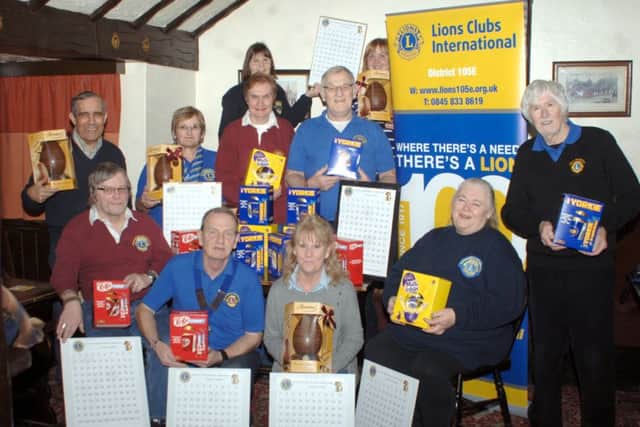 Coningsby & Tattershall Lions have launched their Centennial Easter Egg Draw EMN-170217-164154001