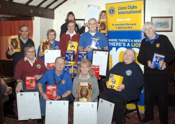 Coningsby & Tattershall Lions have launched their Centennial Easter Egg Draw EMN-170217-164154001