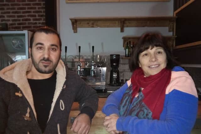 Mesut Palabiyik and Shirley Woods are opening Tablez cafe and bistro. EMN-171002-154821001