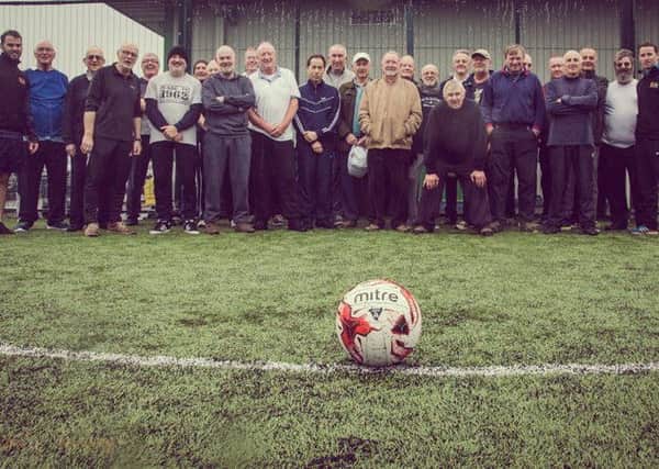 Walking Football sessions in Sleaford are proving a big success.