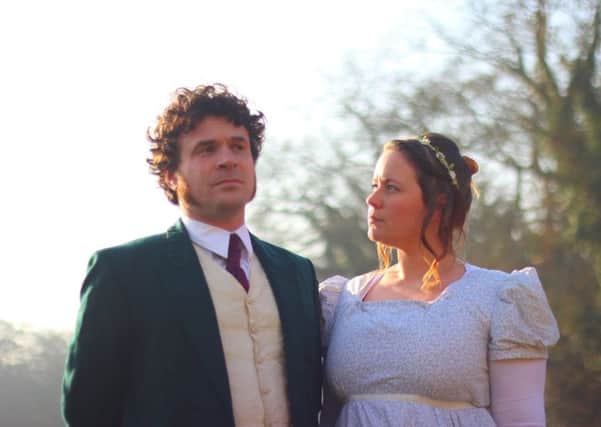 Edward Furrow and Alex Rivers star as Mr Darcy and Elizabeth Bennet in Pride and Prejudice. EMN-170215-094535001