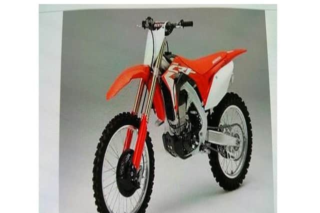 Unique bike stolen from East Barkwith