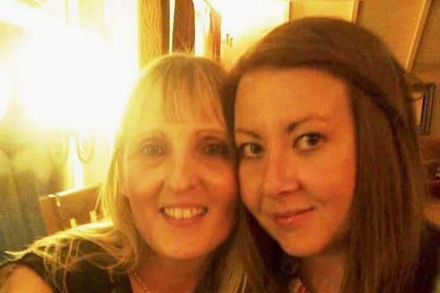 Zara is pictured (right) with her best friend Michelle Chevins.