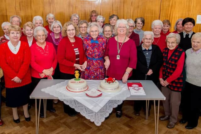Members of the Lincolnshire Lacemakers Guild have celebrated their Ruby anniversray EMN-170227-133616001