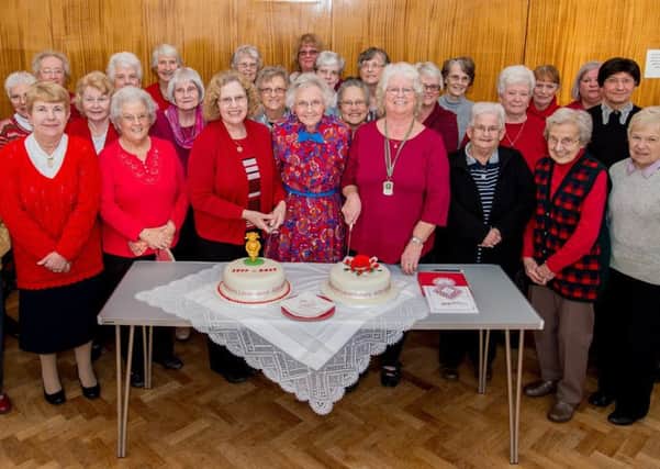 Members of the Lincolnshire Lacemakers Guild have celebrated their Ruby anniversray EMN-170227-133616001
