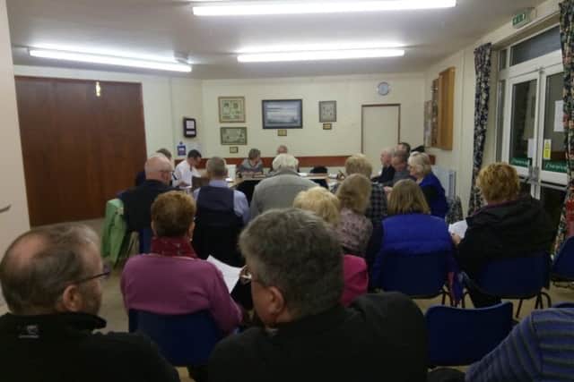 Chapel Parish Council meeting at the Village Hall. ANL-170221-135609001