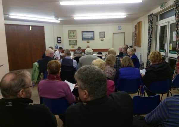 Chapel Parish Council meeting at the Village Hall. ANL-170221-135609001