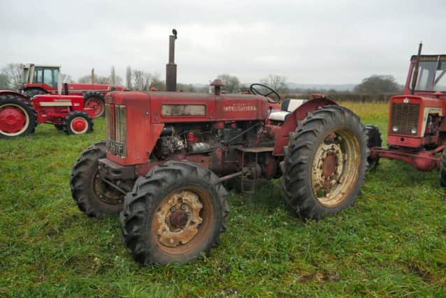 International 614 with Roadless front axle conversion.  The rarest tractor in the collection, believed only 5-6 made est. Â£12,000-Â£14,000 EMN-170219-215823001