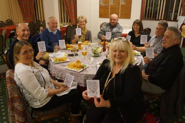 Anita Goodyear, centre, with fellow organisers of the Market Rasen Secondary Modern School Reunion EMN-170220-104309001