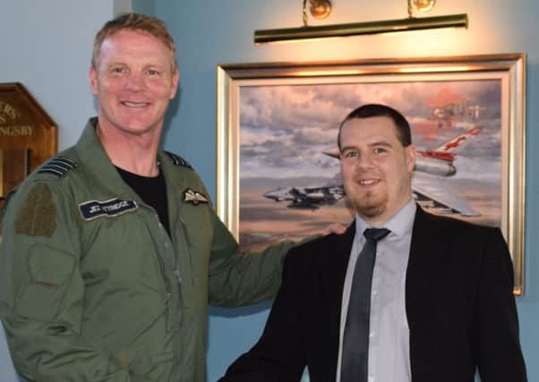 Andrew Horton (accompanied by his family) from Willow Trust was treated to a special VIP visit to RAF Coningsby.


 Photo: SAC Jack Welson (RAF)

. EMN-170227-153357001