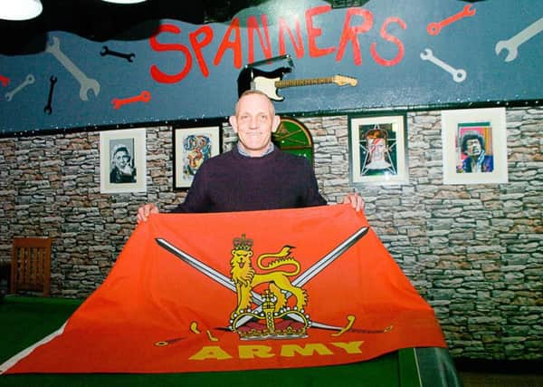 Steve Spencer of Spanners Bar in Heckington is starting up a veteran's club. EMN-170228-123651001