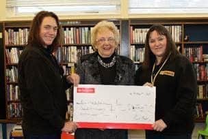 Air Ambulance cheque presentation